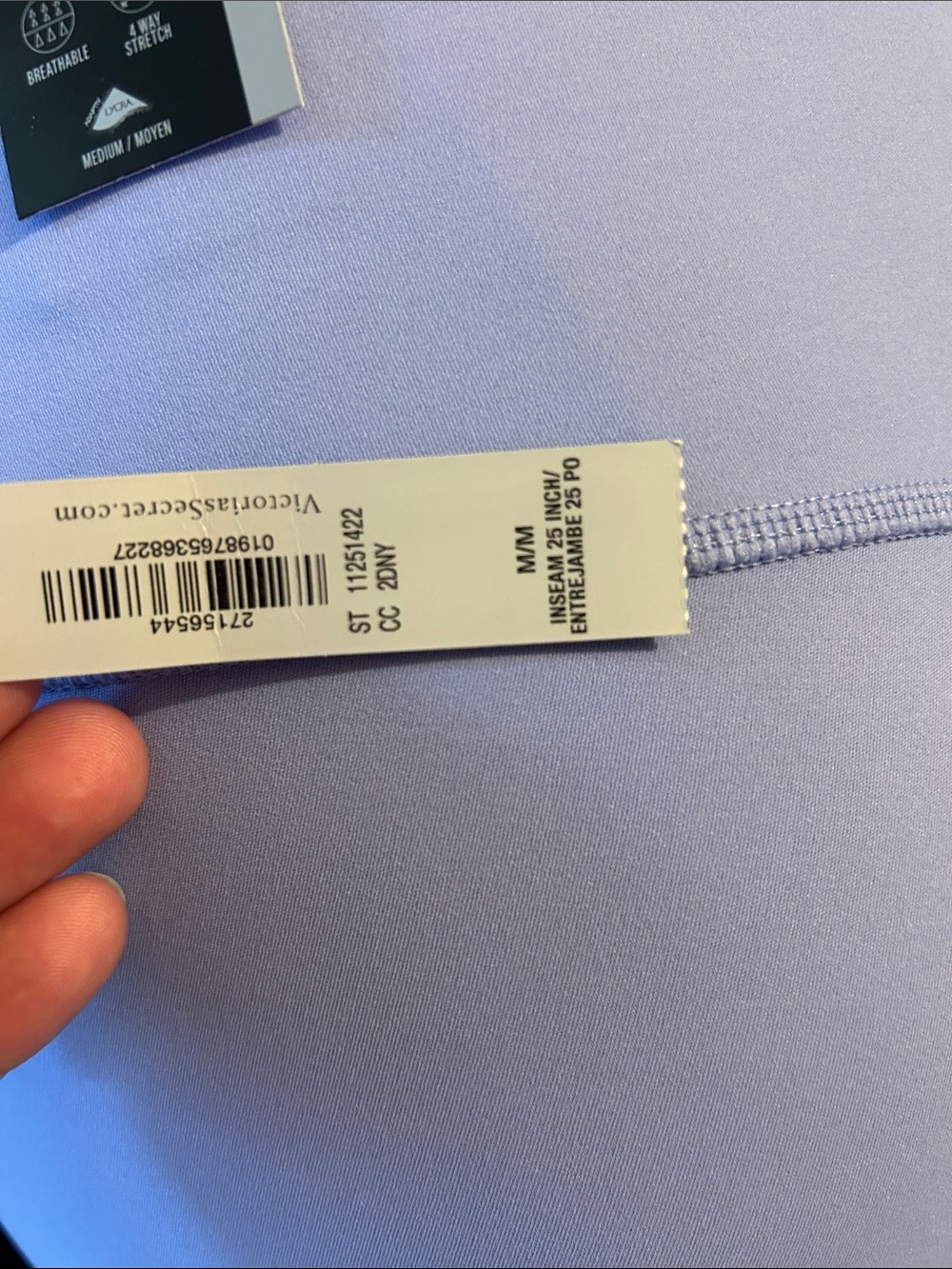 VSX Lavender High-Waist Leggings - Picture 7 of 8
